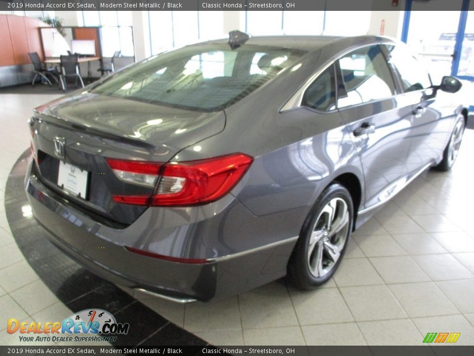 2019 Honda Accord EX Sedan Modern Steel Metallic / Black Photo #7
