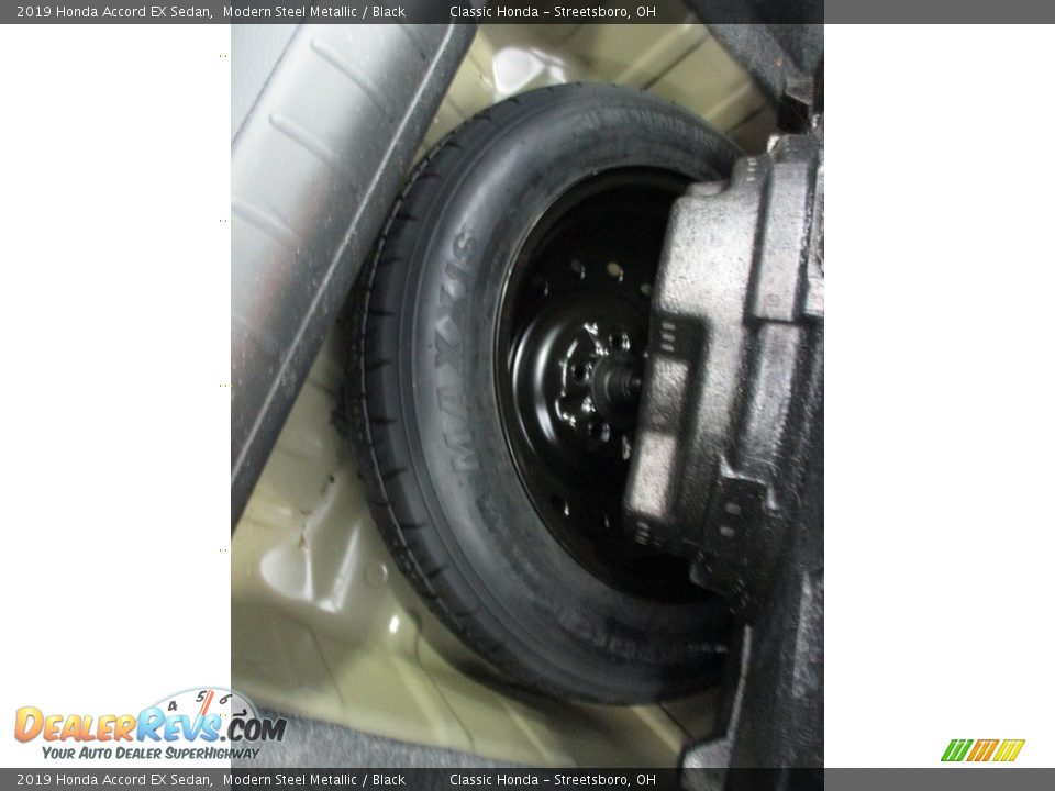 2019 Honda Accord EX Sedan Modern Steel Metallic / Black Photo #14