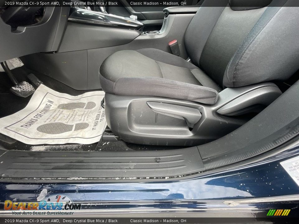 2019 Mazda CX-9 Sport AWD Deep Crystal Blue Mica / Black Photo #8