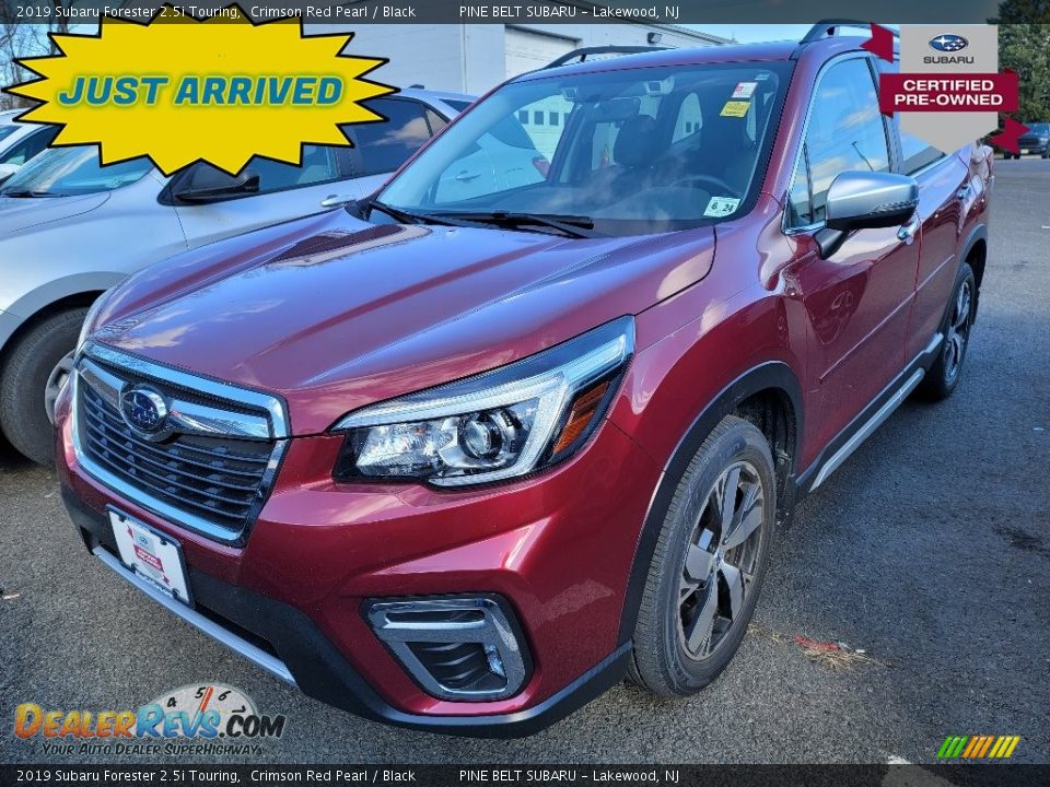 2019 Subaru Forester 2.5i Touring Crimson Red Pearl / Black Photo #1