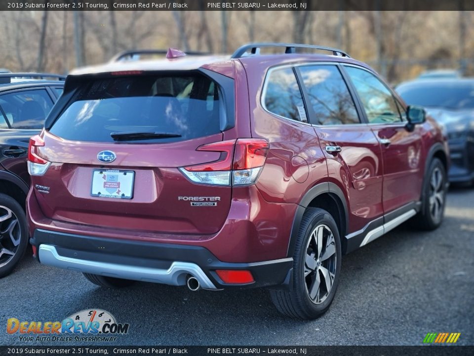 2019 Subaru Forester 2.5i Touring Crimson Red Pearl / Black Photo #3