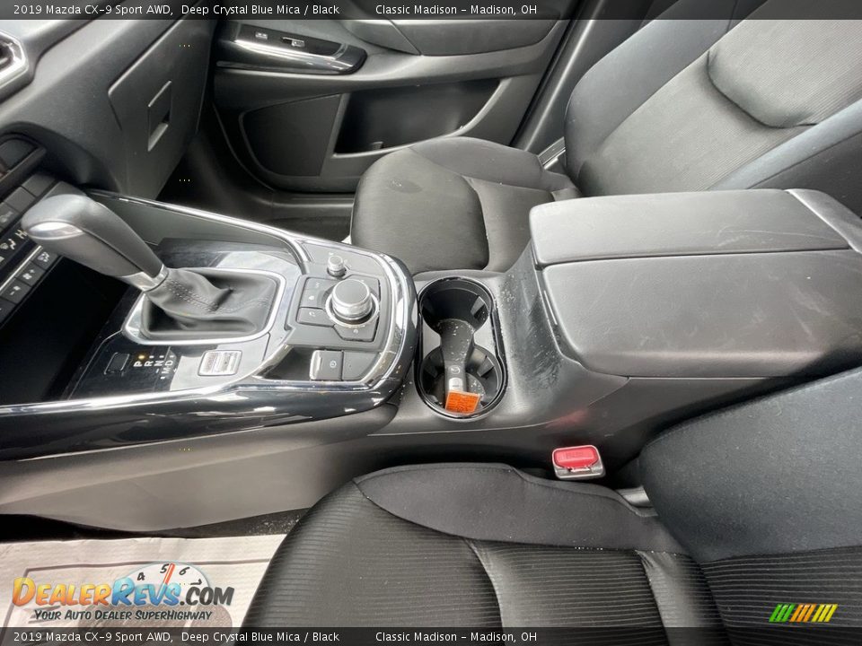 2019 Mazda CX-9 Sport AWD Deep Crystal Blue Mica / Black Photo #16