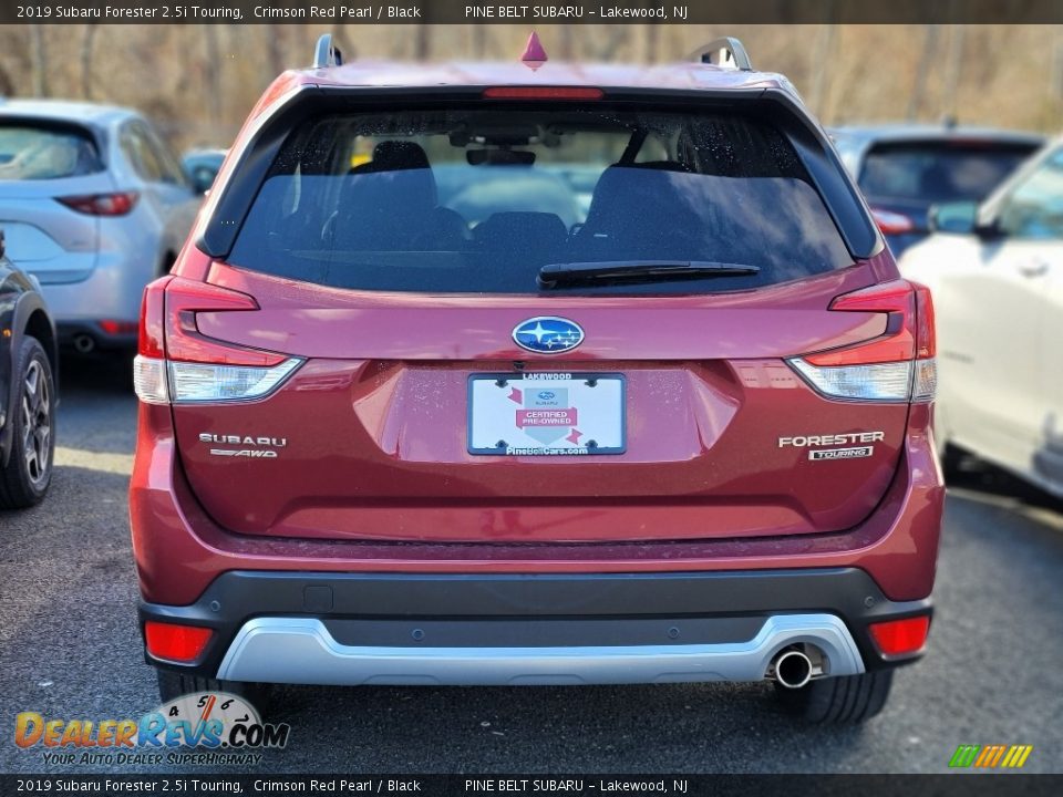 2019 Subaru Forester 2.5i Touring Crimson Red Pearl / Black Photo #4