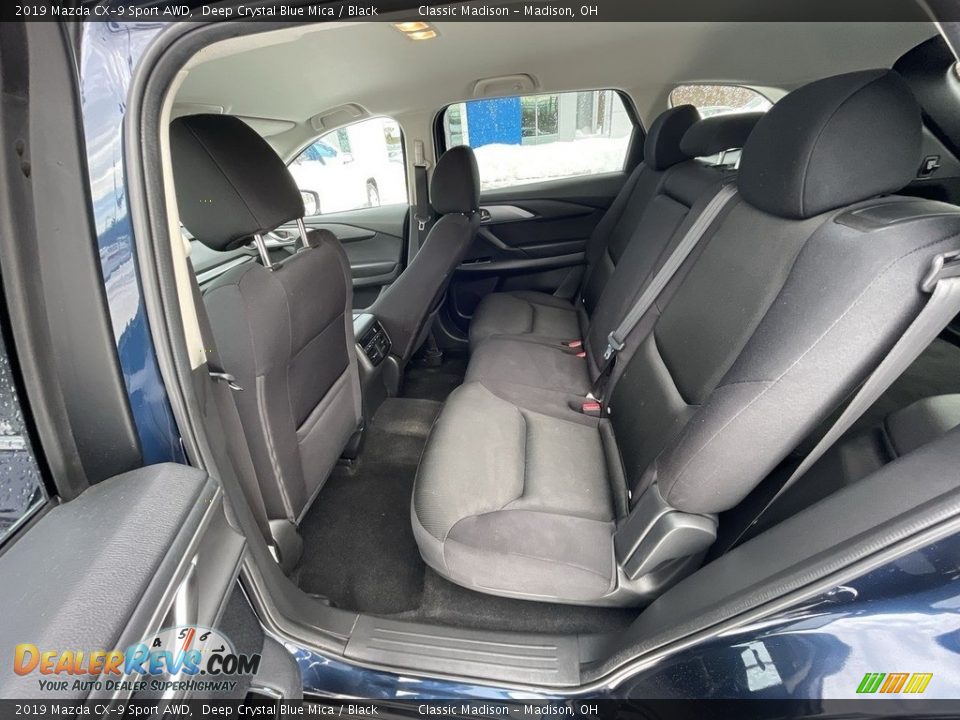 2019 Mazda CX-9 Sport AWD Deep Crystal Blue Mica / Black Photo #17