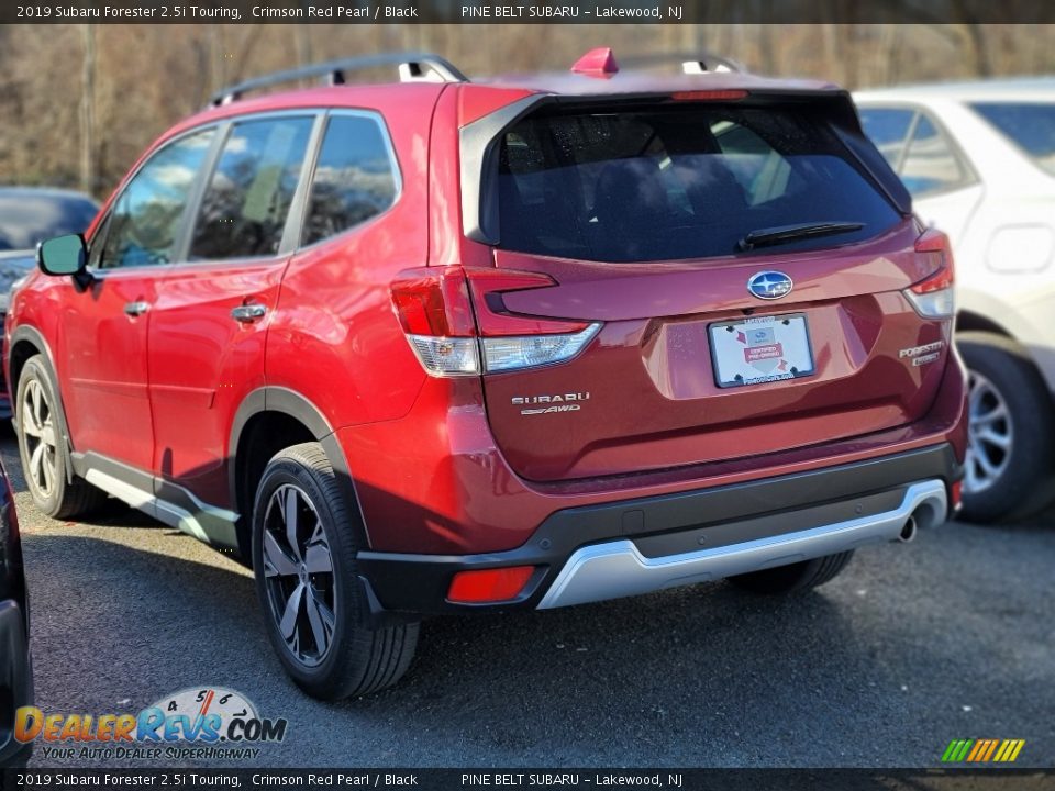 2019 Subaru Forester 2.5i Touring Crimson Red Pearl / Black Photo #5