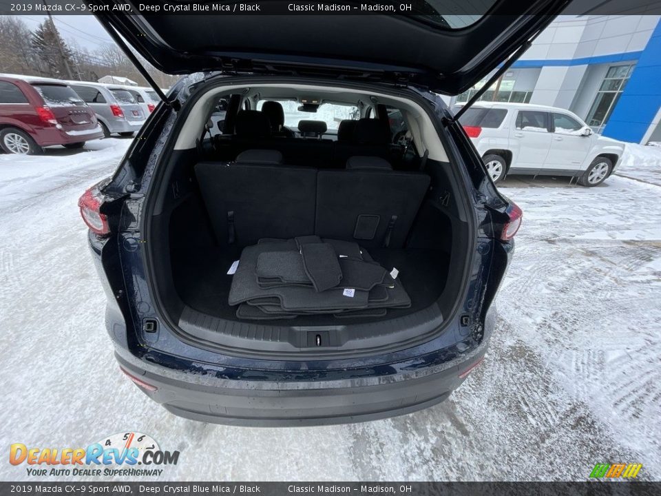 2019 Mazda CX-9 Sport AWD Deep Crystal Blue Mica / Black Photo #19