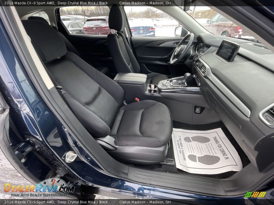2019 Mazda CX-9 Sport AWD Deep Crystal Blue Mica / Black Photo #20