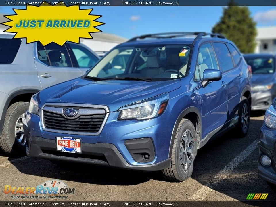 2019 Subaru Forester 2.5i Premium Horizon Blue Pearl / Gray Photo #1