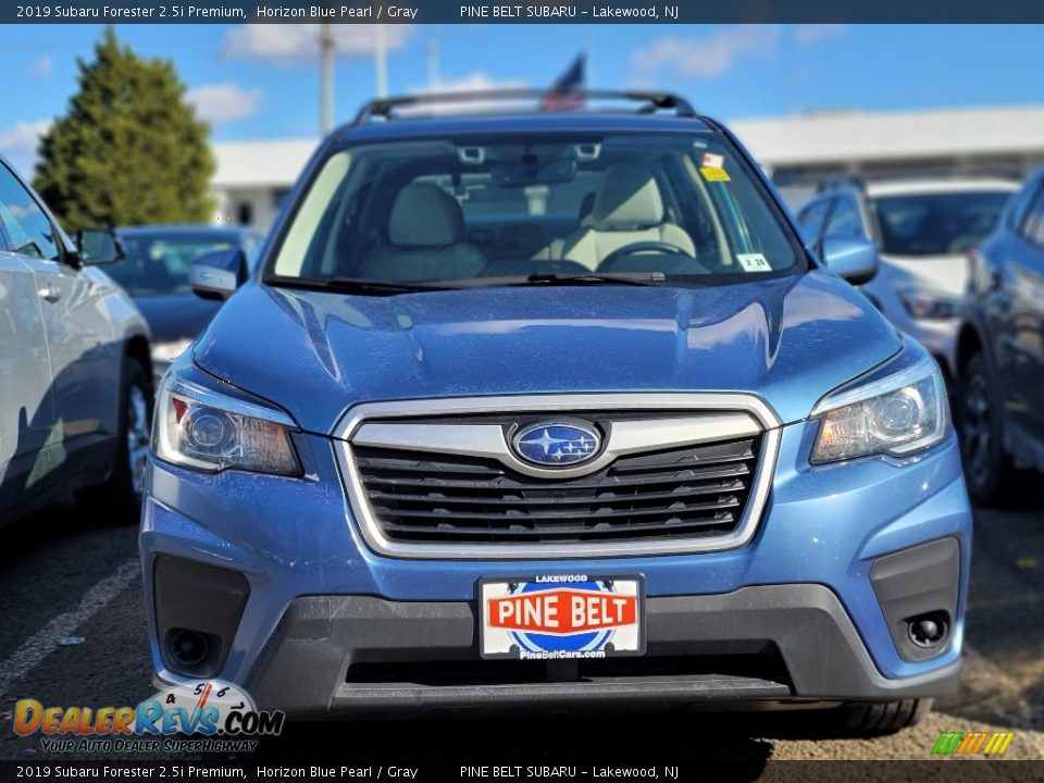 2019 Subaru Forester 2.5i Premium Horizon Blue Pearl / Gray Photo #2