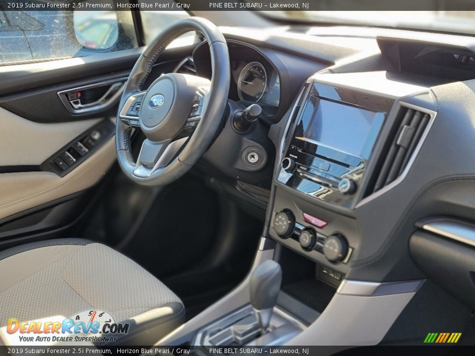 2019 Subaru Forester 2.5i Premium Horizon Blue Pearl / Gray Photo #3