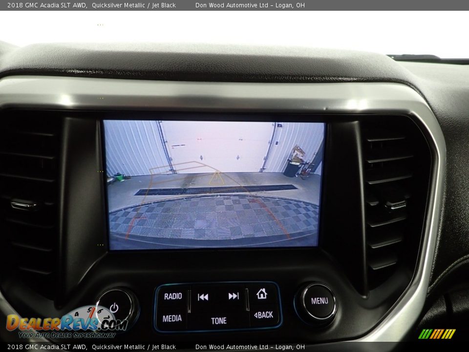 2018 GMC Acadia SLT AWD Quicksilver Metallic / Jet Black Photo #3