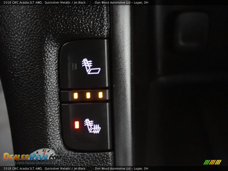 2018 GMC Acadia SLT AWD Quicksilver Metallic / Jet Black Photo #4