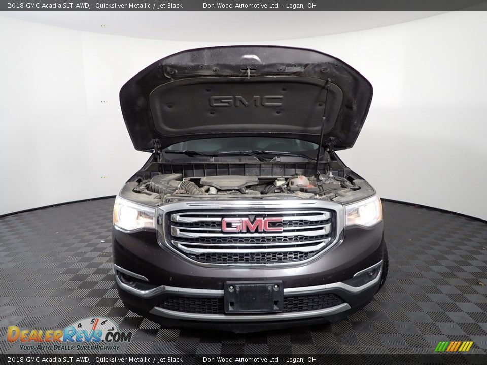 2018 GMC Acadia SLT AWD Quicksilver Metallic / Jet Black Photo #6