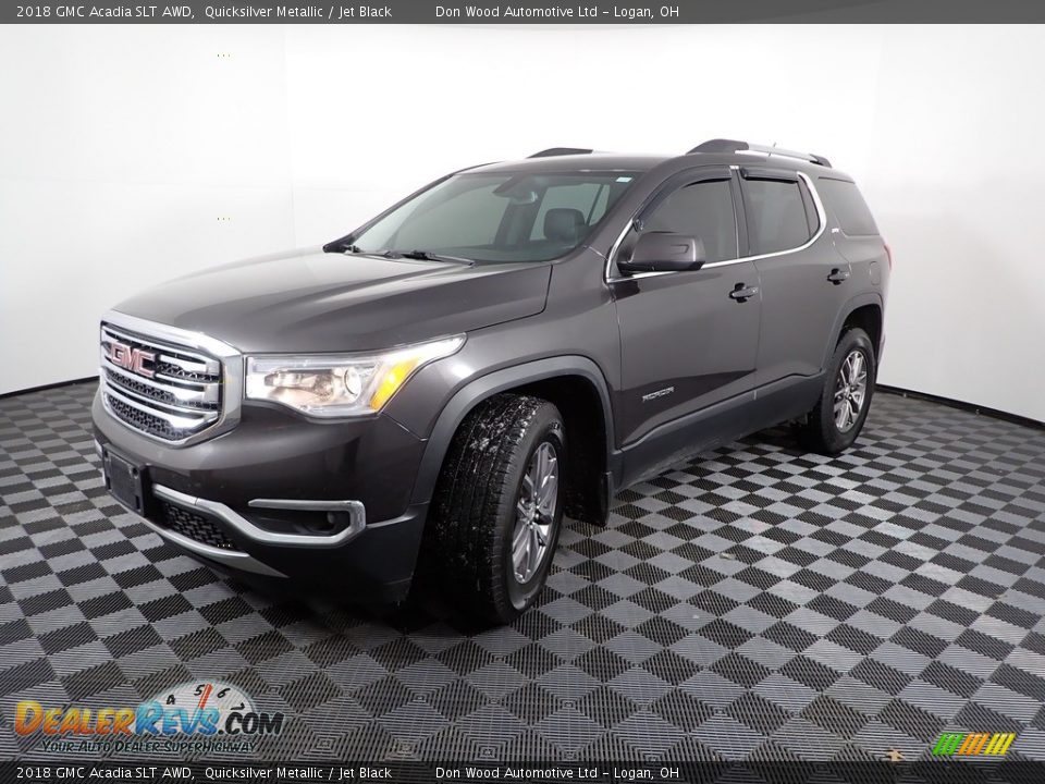 2018 GMC Acadia SLT AWD Quicksilver Metallic / Jet Black Photo #7