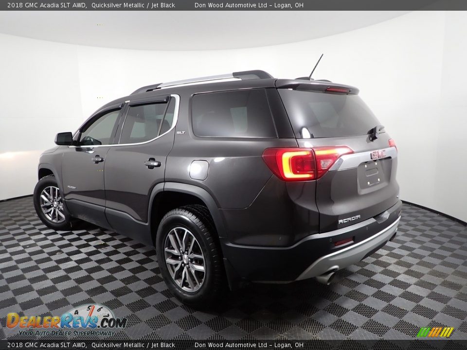 2018 GMC Acadia SLT AWD Quicksilver Metallic / Jet Black Photo #9