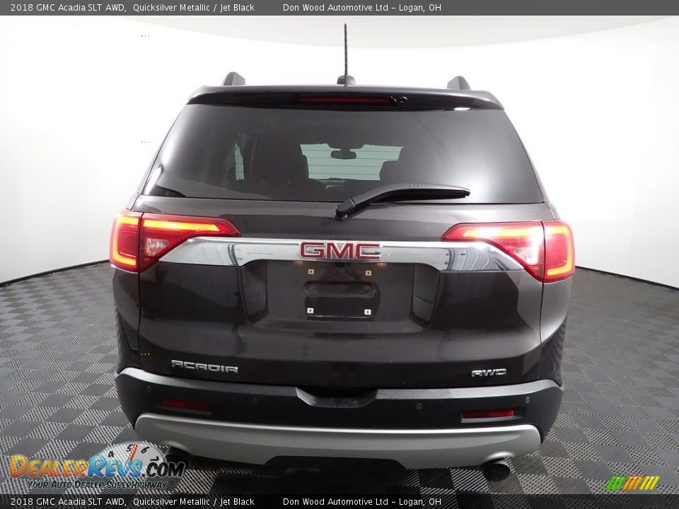 2018 GMC Acadia SLT AWD Quicksilver Metallic / Jet Black Photo #10