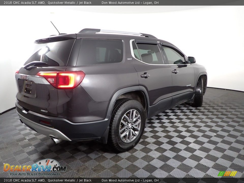 2018 GMC Acadia SLT AWD Quicksilver Metallic / Jet Black Photo #13