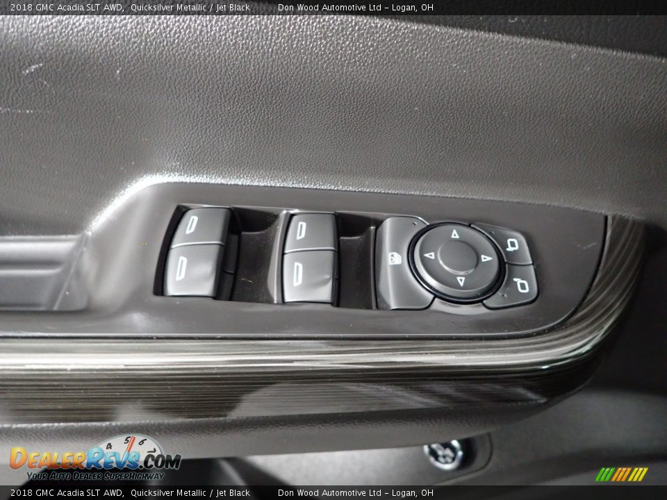 2018 GMC Acadia SLT AWD Quicksilver Metallic / Jet Black Photo #16