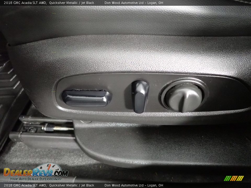 2018 GMC Acadia SLT AWD Quicksilver Metallic / Jet Black Photo #17