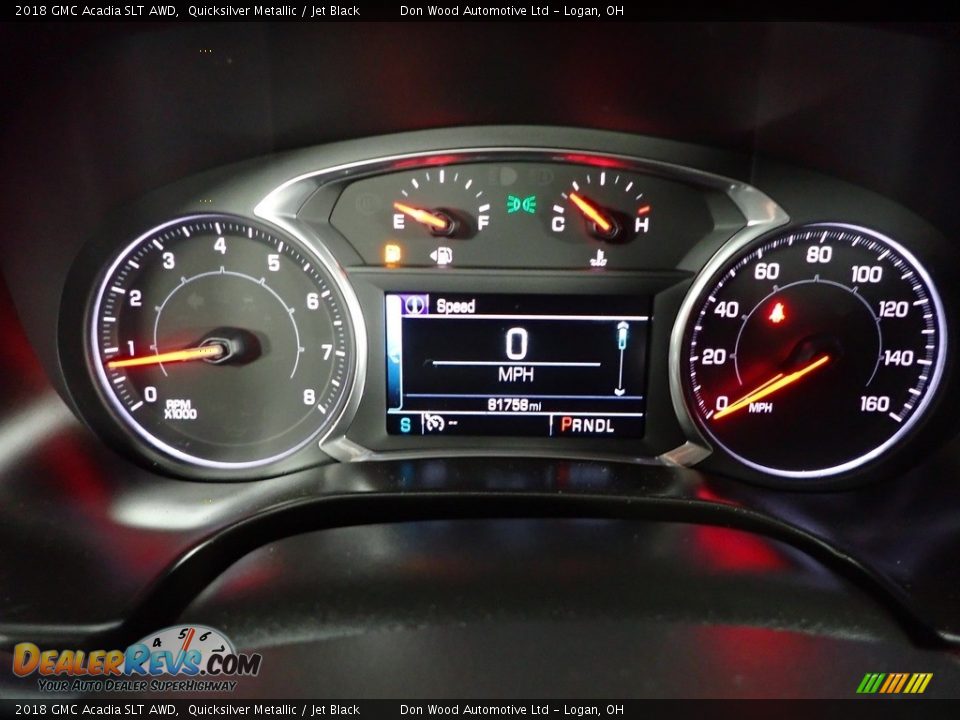 2018 GMC Acadia SLT AWD Quicksilver Metallic / Jet Black Photo #20