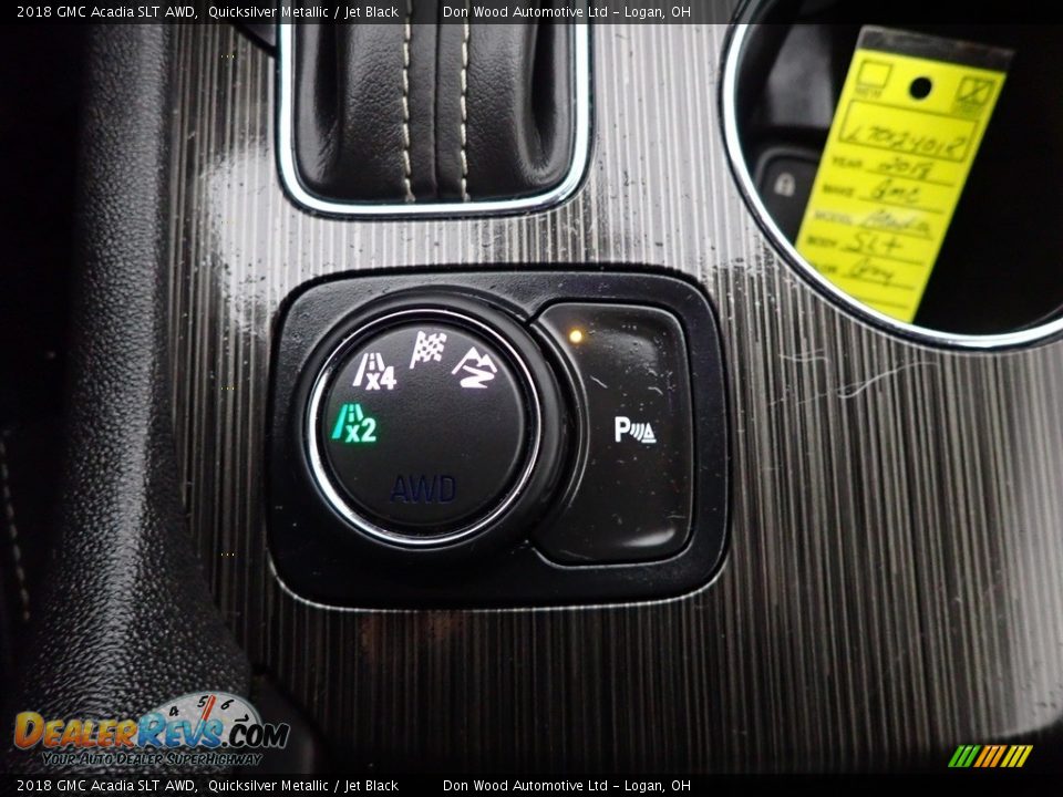 2018 GMC Acadia SLT AWD Quicksilver Metallic / Jet Black Photo #24