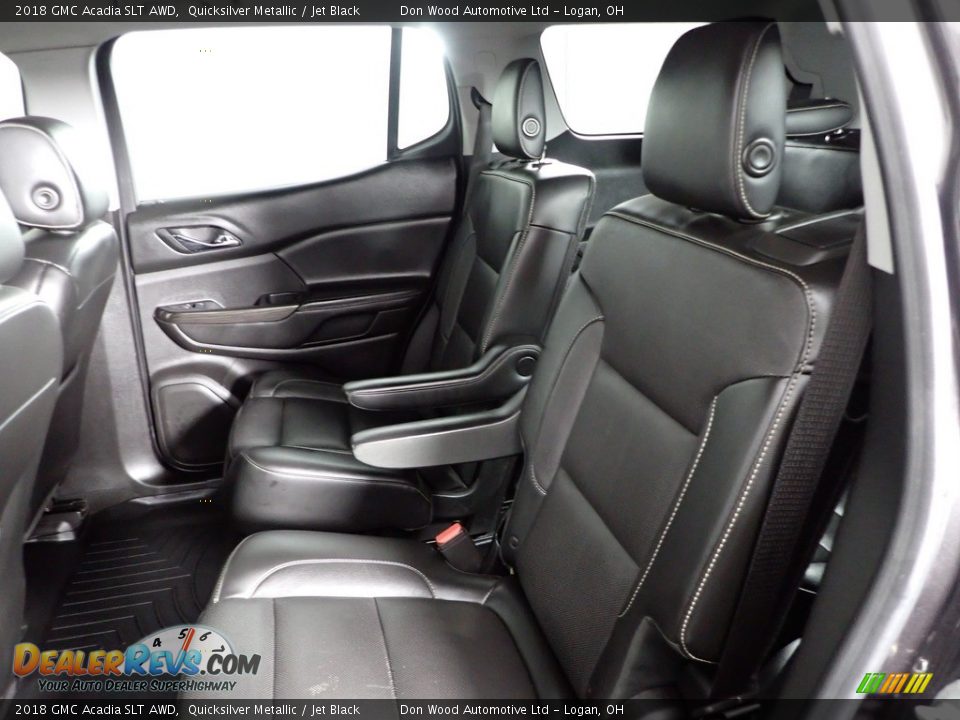 2018 GMC Acadia SLT AWD Quicksilver Metallic / Jet Black Photo #27