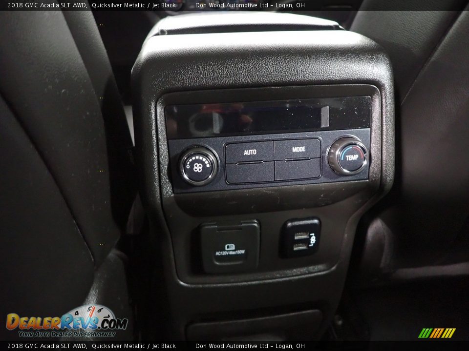2018 GMC Acadia SLT AWD Quicksilver Metallic / Jet Black Photo #29