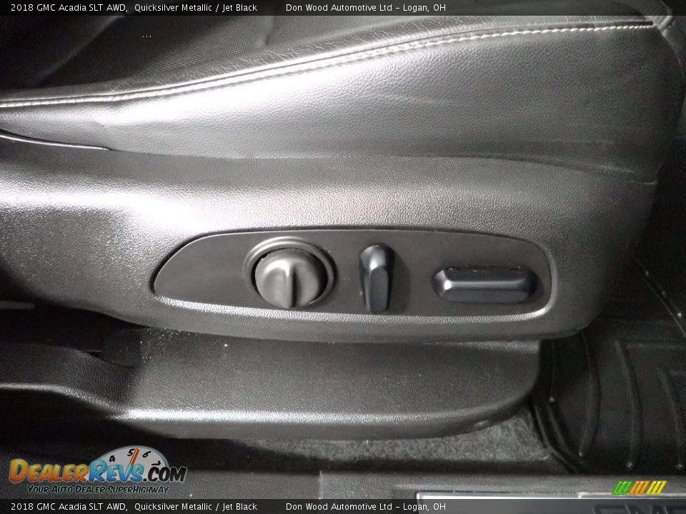2018 GMC Acadia SLT AWD Quicksilver Metallic / Jet Black Photo #33