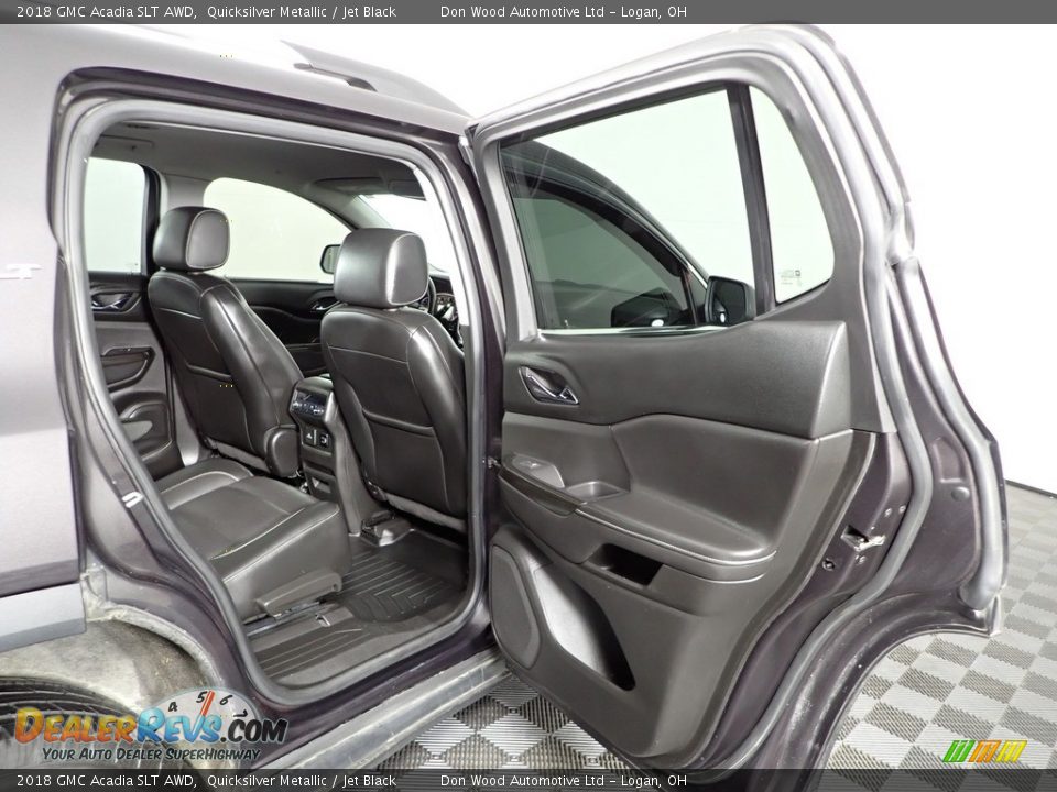 2018 GMC Acadia SLT AWD Quicksilver Metallic / Jet Black Photo #34