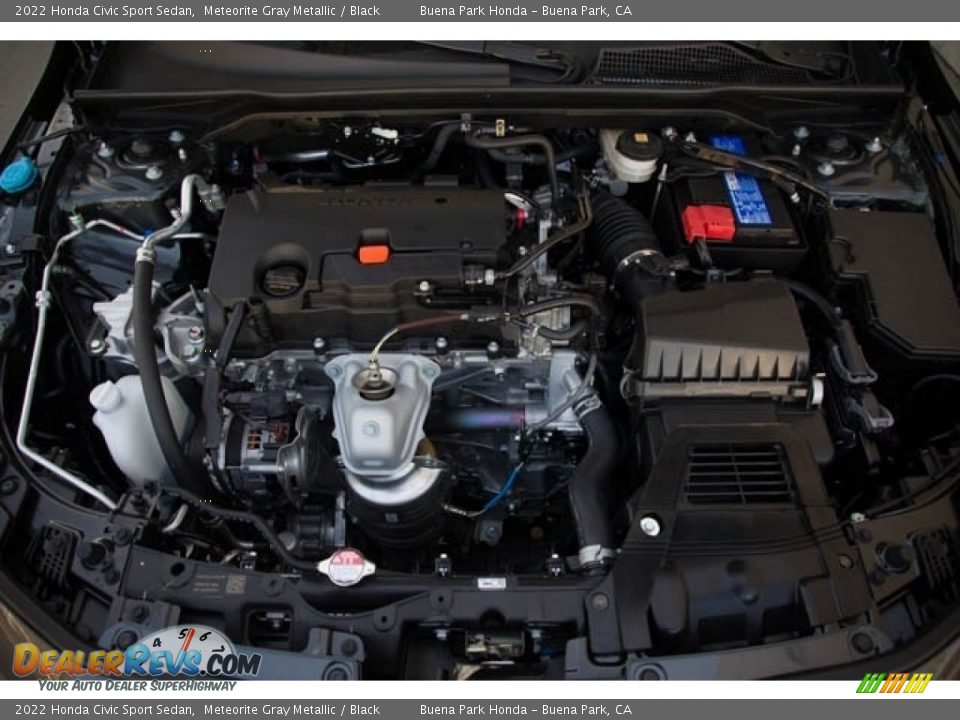 2022 Honda Civic Sport Sedan 2.0 Liter DOHC 16-Valve i-VTEC 4 Cylinder Engine Photo #9