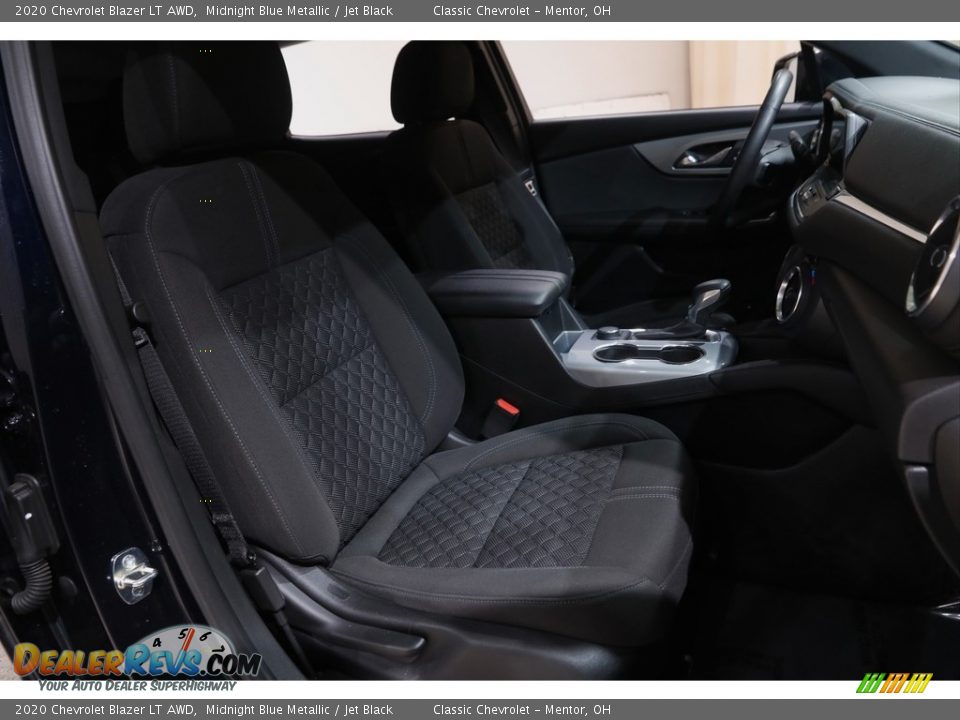 2020 Chevrolet Blazer LT AWD Midnight Blue Metallic / Jet Black Photo #13