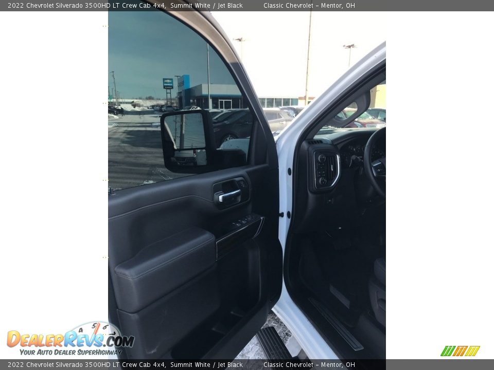 2022 Chevrolet Silverado 3500HD LT Crew Cab 4x4 Summit White / Jet Black Photo #4