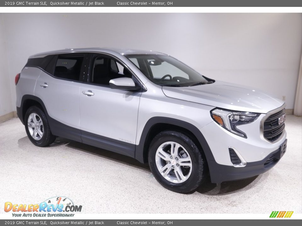 2019 GMC Terrain SLE Quicksilver Metallic / Jet Black Photo #1