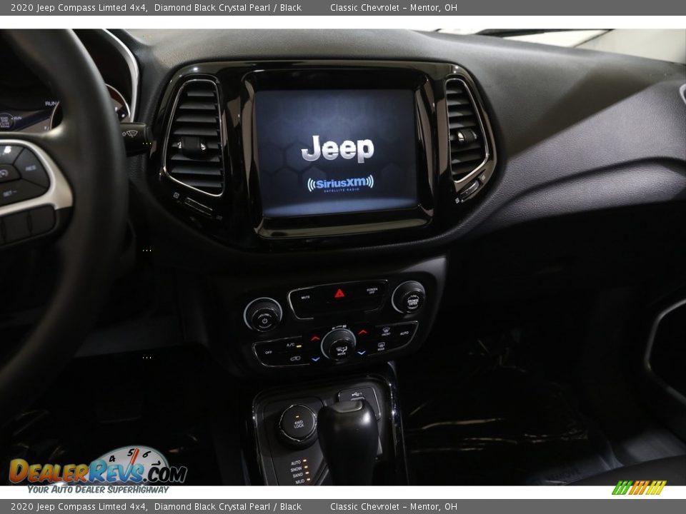 2020 Jeep Compass Limted 4x4 Diamond Black Crystal Pearl / Black Photo #9