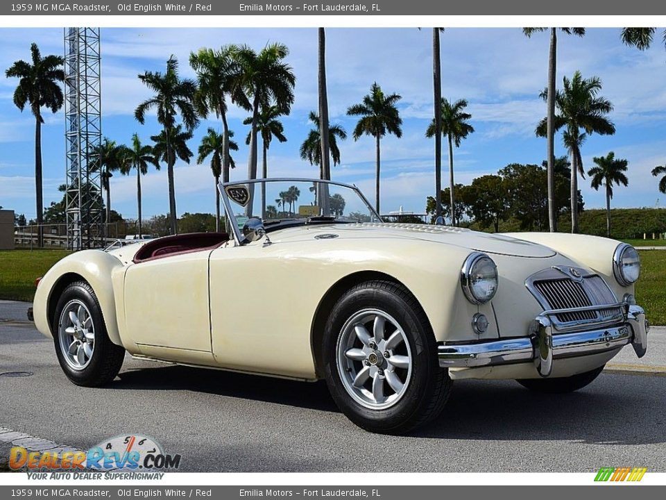 Front 3/4 View of 1959 MG MGA Roadster Photo #1