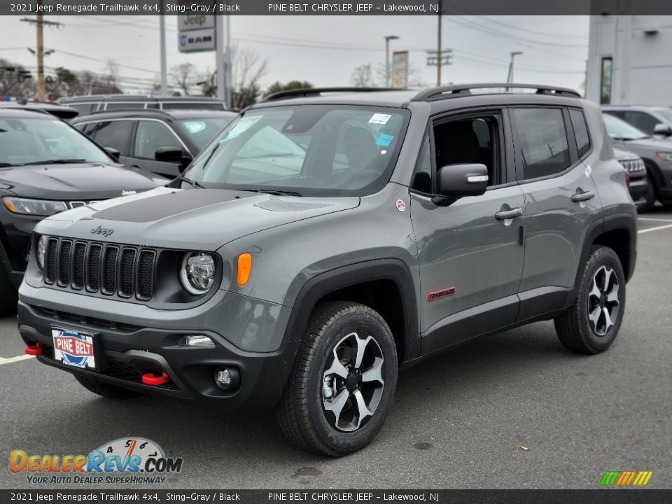 2021 Jeep Renegade Trailhawk 4x4 Sting-Gray / Black Photo #1