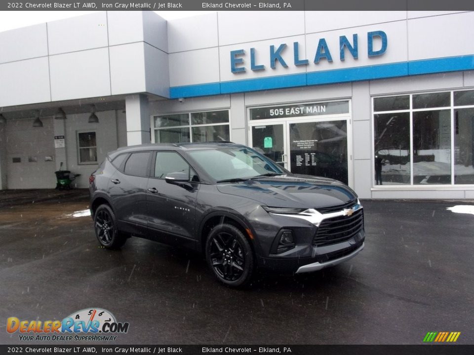 2022 Chevrolet Blazer LT AWD Iron Gray Metallic / Jet Black Photo #1