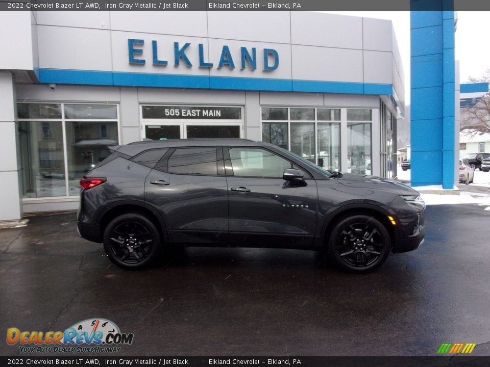 2022 Chevrolet Blazer LT AWD Iron Gray Metallic / Jet Black Photo #2