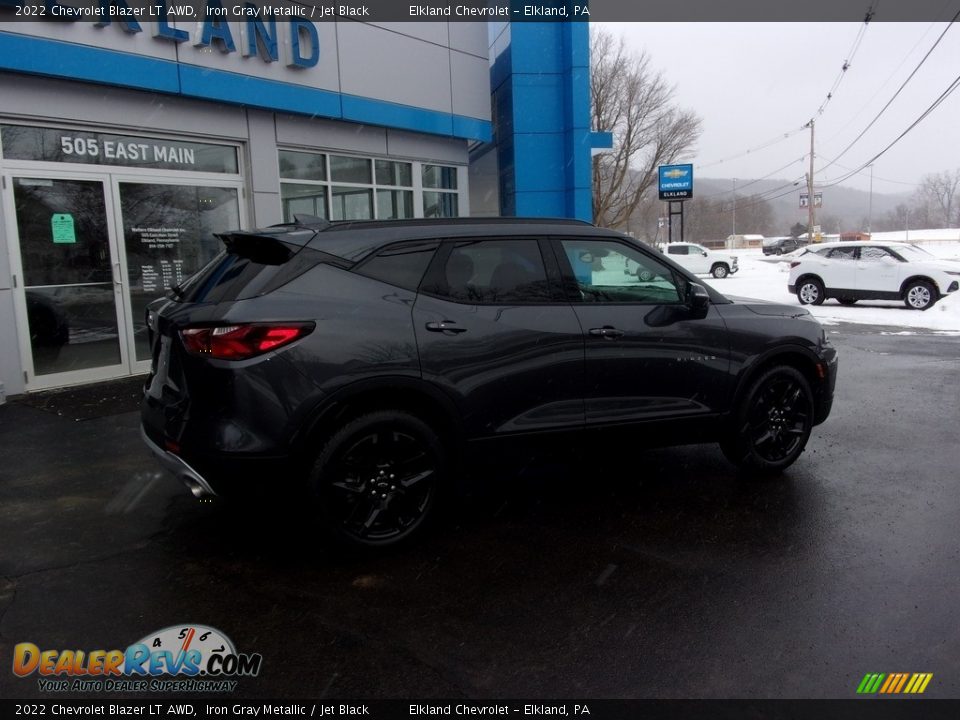 2022 Chevrolet Blazer LT AWD Iron Gray Metallic / Jet Black Photo #3