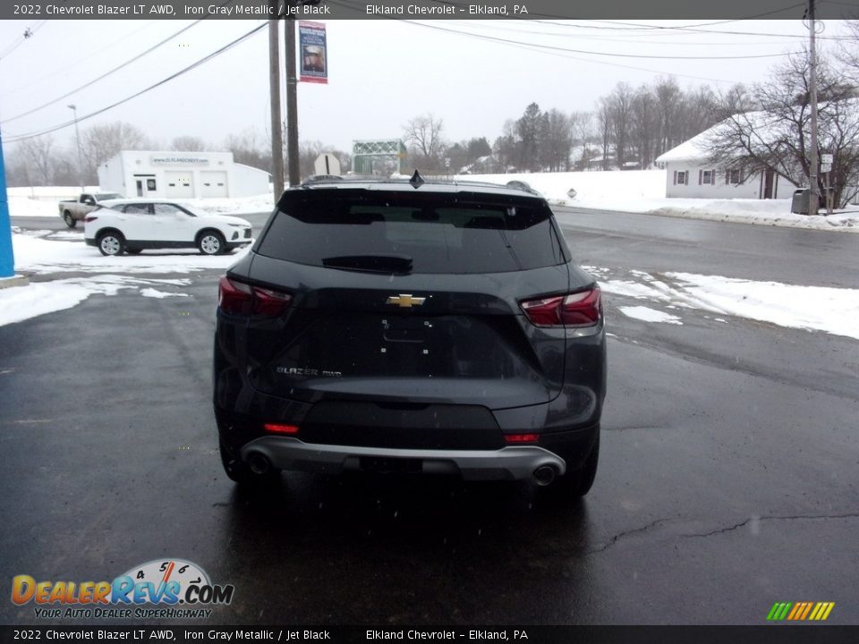 2022 Chevrolet Blazer LT AWD Iron Gray Metallic / Jet Black Photo #4