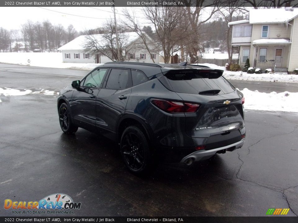 2022 Chevrolet Blazer LT AWD Iron Gray Metallic / Jet Black Photo #5