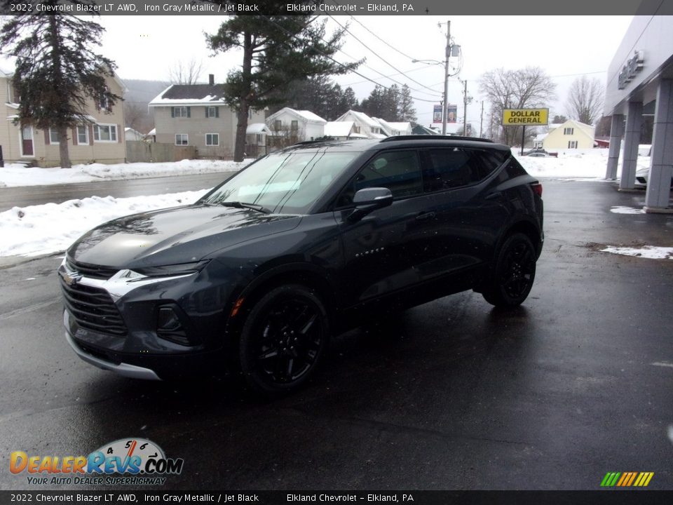 2022 Chevrolet Blazer LT AWD Iron Gray Metallic / Jet Black Photo #7