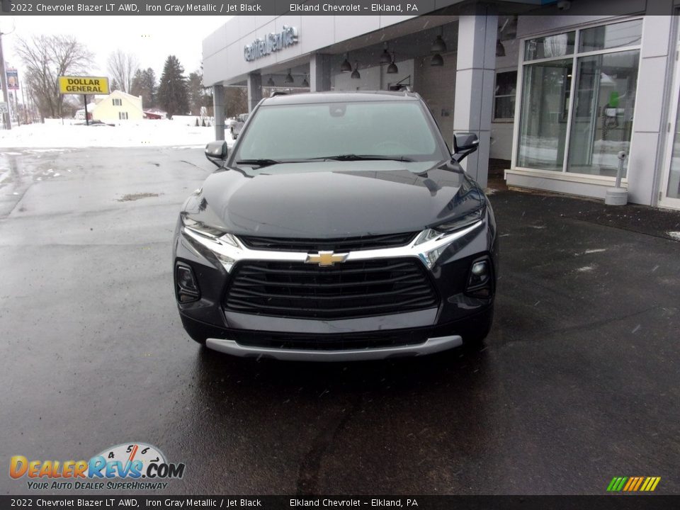 2022 Chevrolet Blazer LT AWD Iron Gray Metallic / Jet Black Photo #8