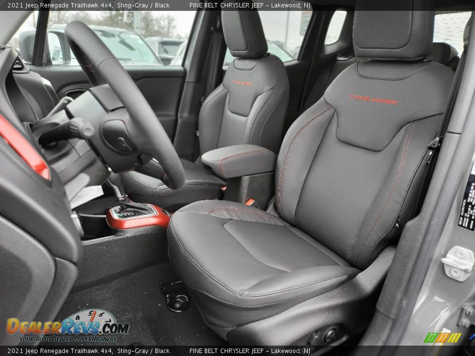 Front Seat of 2021 Jeep Renegade Trailhawk 4x4 Photo #10