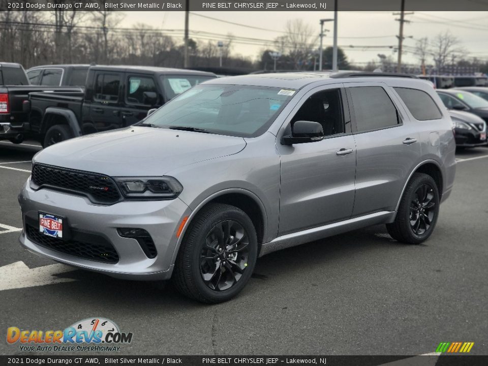 2021 Dodge Durango GT AWD Billet Silver Metallic / Black Photo #1