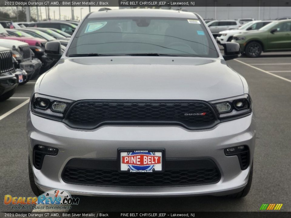 2021 Dodge Durango GT AWD Billet Silver Metallic / Black Photo #2