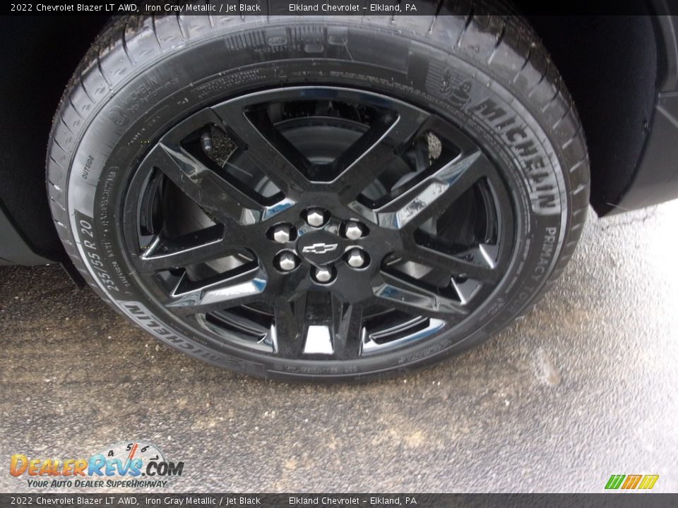 2022 Chevrolet Blazer LT AWD Iron Gray Metallic / Jet Black Photo #11