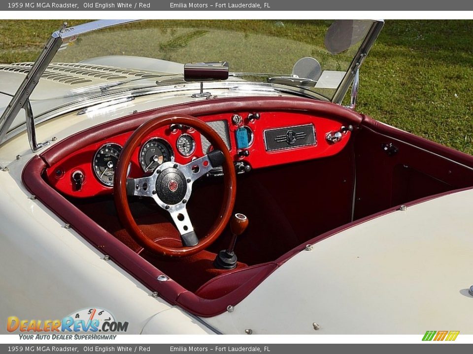 Controls of 1959 MG MGA Roadster Photo #14