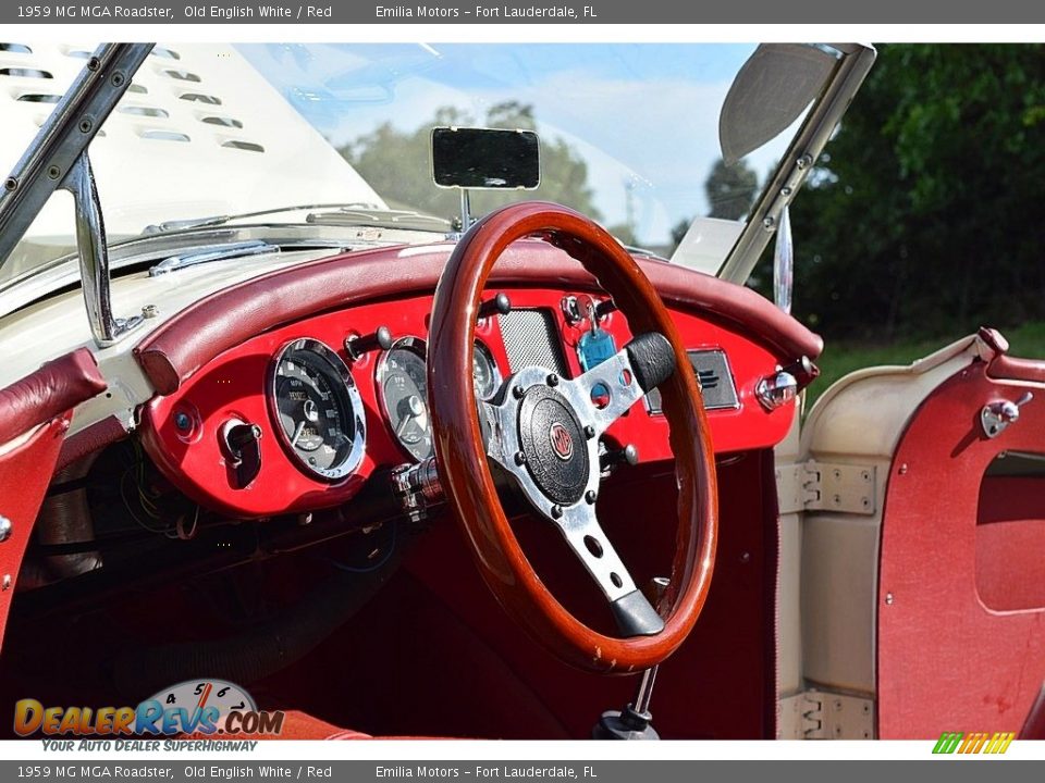 1959 MG MGA Roadster Steering Wheel Photo #16