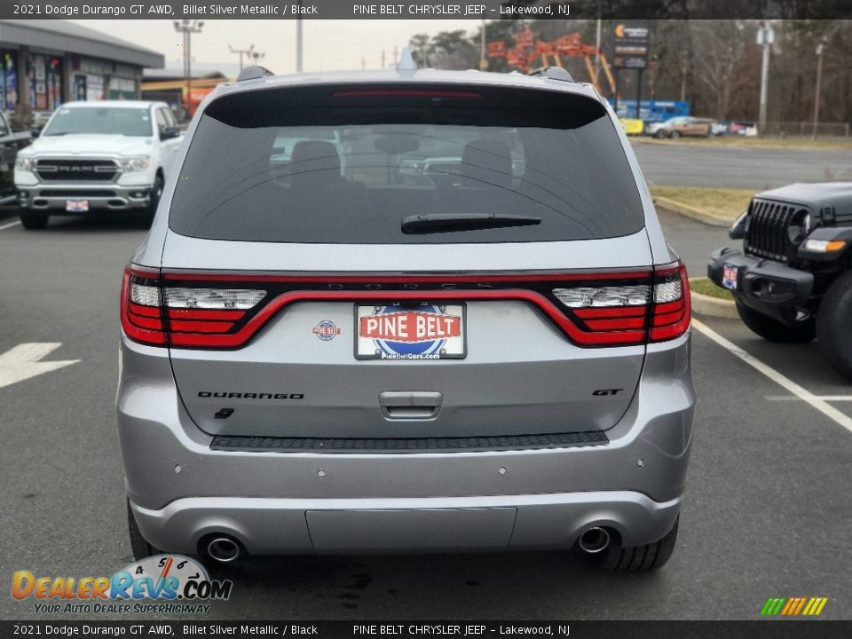 2021 Dodge Durango GT AWD Billet Silver Metallic / Black Photo #5